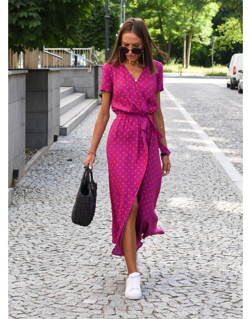 Robe de Plage Imprimée Tendance
