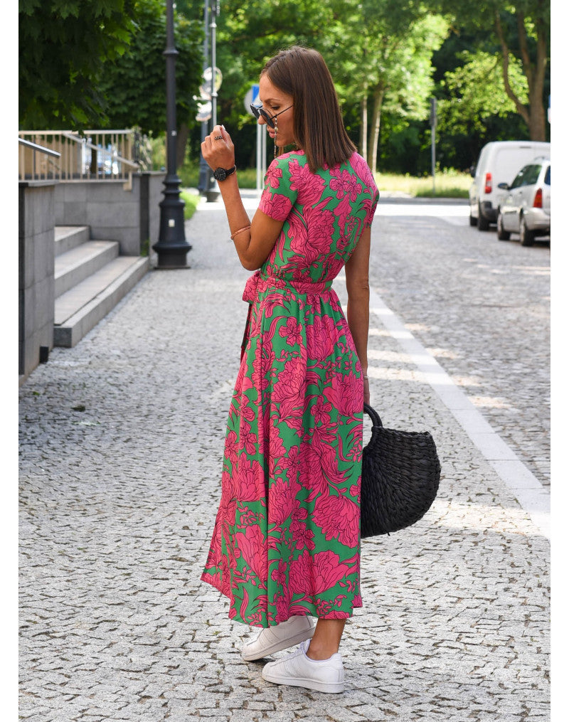 Robe de Plage Imprimée Tendance